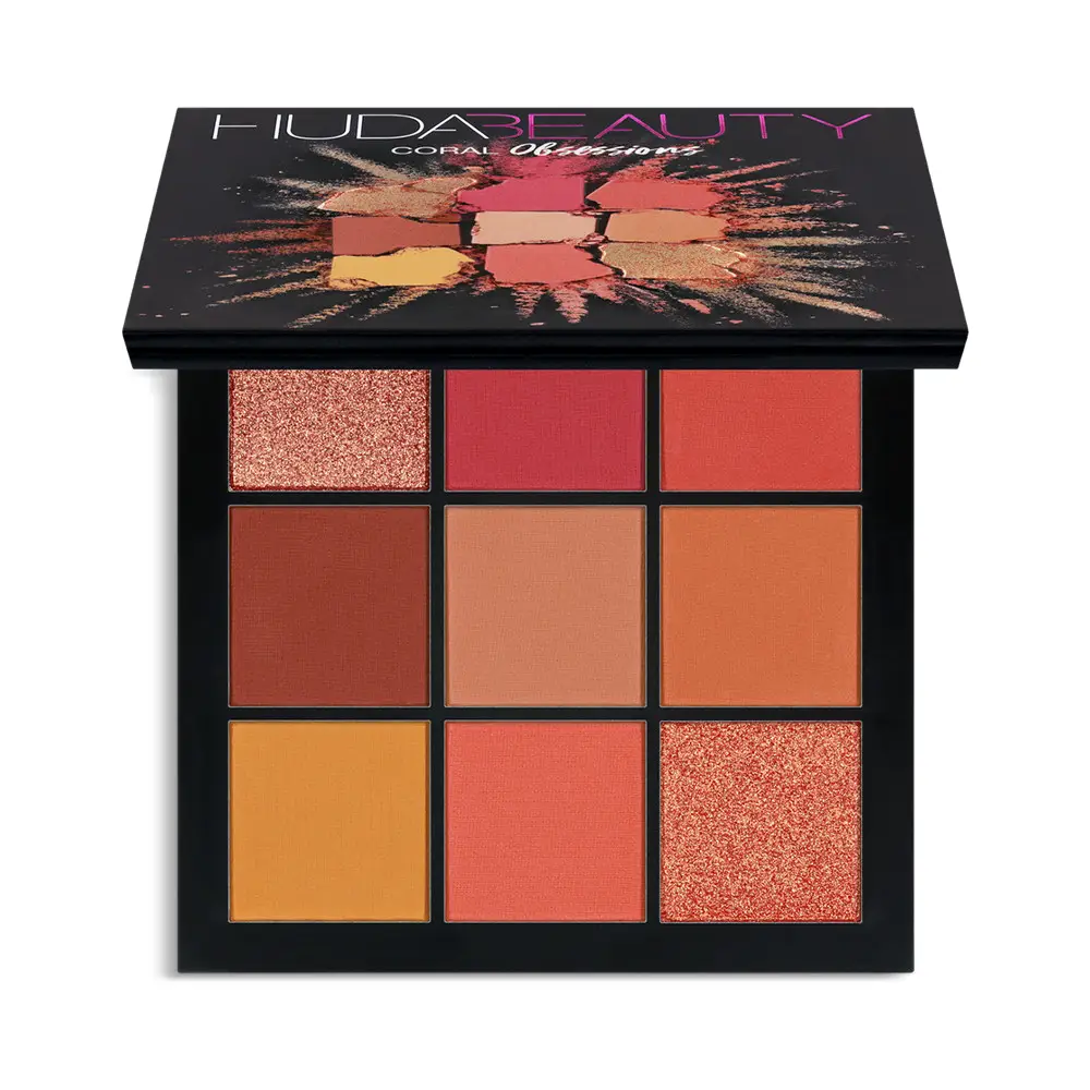 Huda Beauty- Coral Obsessions Eyeshadow Palette 10 g